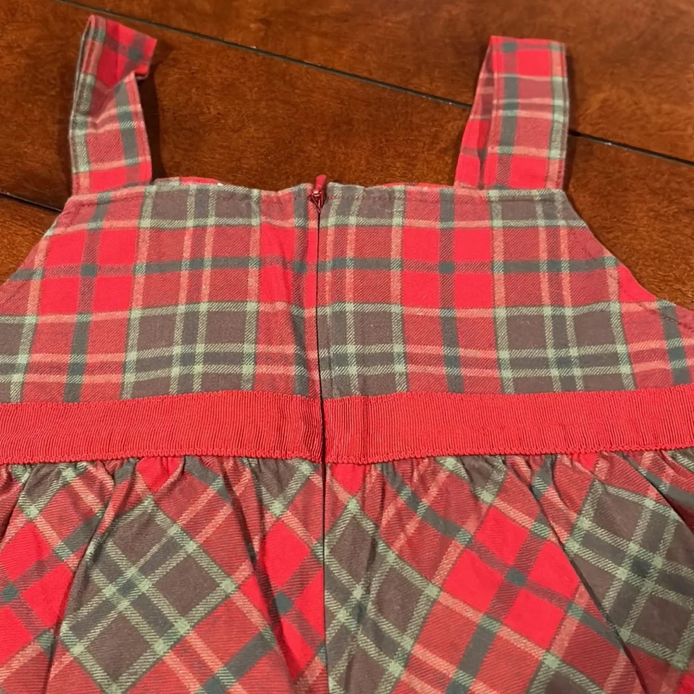 NWT Gymboree Mountain Cabin Plaid Swing Top  Size 8 2007 Line